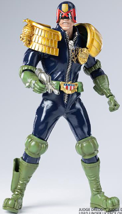 Judge Dredd 1:12 Scale Exquisite Super | 2000 A.D. Judge Dredd | Hiya Toys