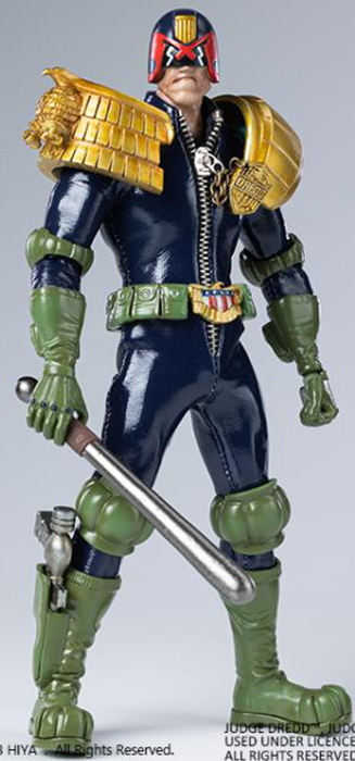 Judge Dredd 1:12 Scale Exquisite Super | 2000 A.D. Judge Dredd | Hiya Toys