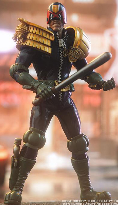 Judge Dredd 1:12 Scale Exquisite Super | 2000 A.D. Judge Dredd | Hiya Toys