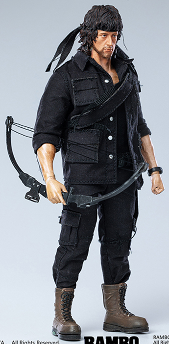 John Rambo 1:12 Scale Exquisite Super | First Blood Part II | Hiya Toys