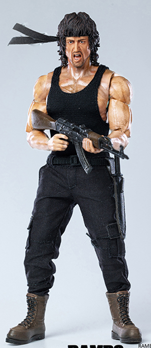 John Rambo 1:12 Scale Exquisite Super | First Blood Part II | Hiya Toys