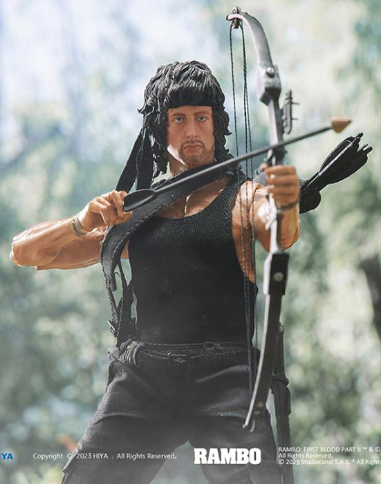 John Rambo 1:12 Scale Exquisite Super | First Blood Part II | Hiya Toys