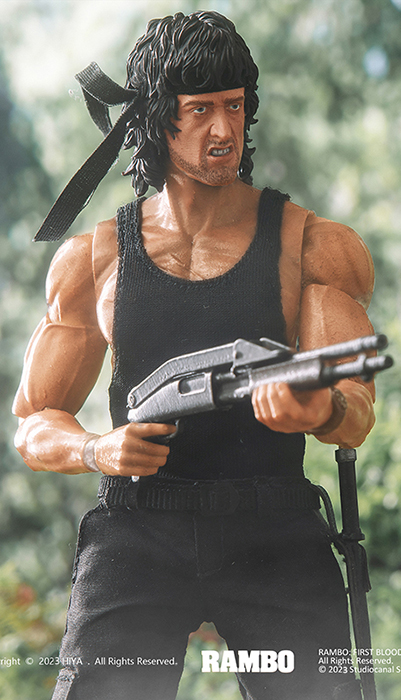 John Rambo 1:12 Scale Exquisite Super | First Blood Part II | Hiya Toys