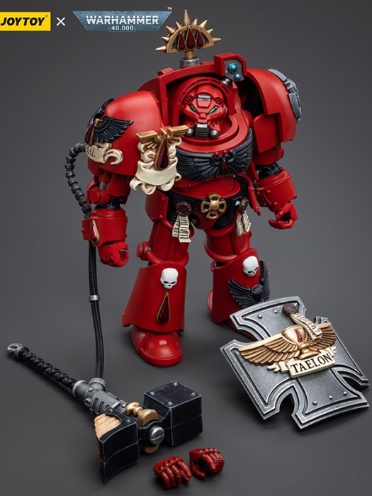 Blood Angels Assault Terminators Brother Taelon 1/18 Scale | Warhammer 40K | Joy Toy