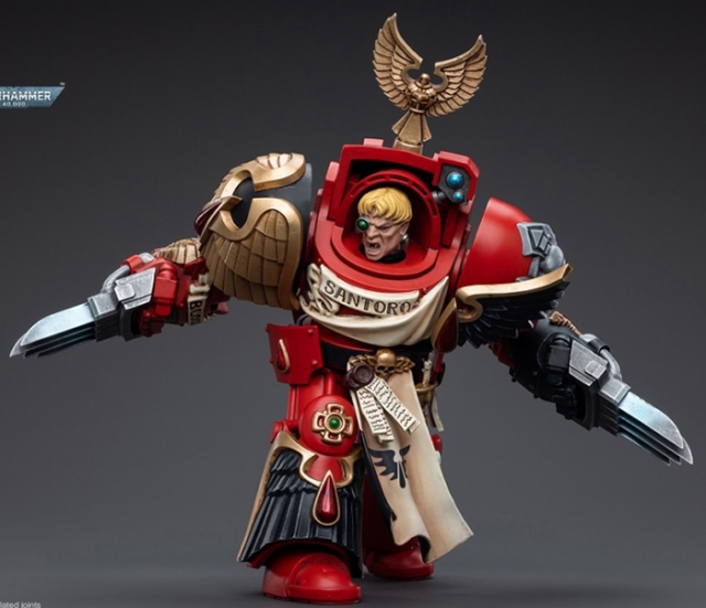 Blood Angels Assault Terminators Sergeant Santoro 1/18 Scale | Warhammer 40K | Joy Toy