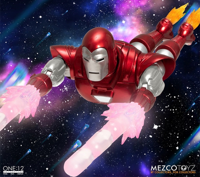 Iron Man Silver Centurion Edition One:12 Collective | Marvel Comics | Mezco Toyz
