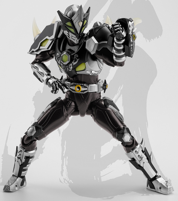 DI-AH-12 Shape Carving Armor Hero Black Rhinoceros 1/12 Scale | Degenerator Industry