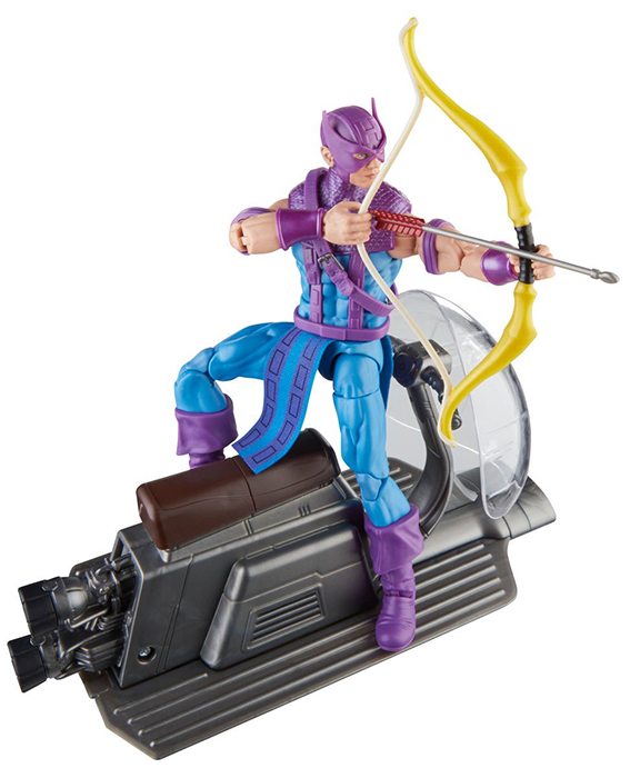 Hawkeye with Sky-Cycle 6-inch Scale | The Avengers | Marvel Legends 60th Anniversary