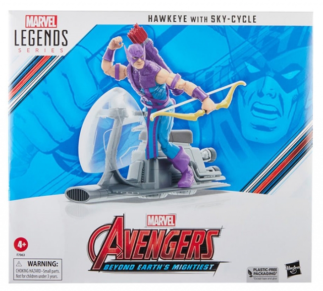 Hawkeye with Sky-Cycle 6-inch Scale | The Avengers | Marvel Legends 60th Anniversary