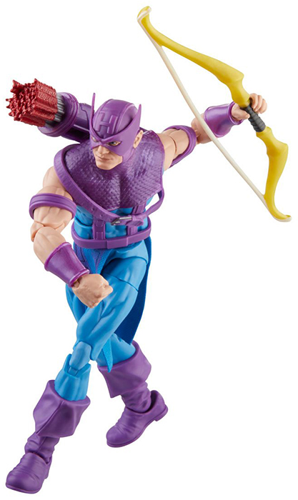 Hawkeye with Sky-Cycle 6-inch Scale | The Avengers | Marvel Legends 60th Anniversary