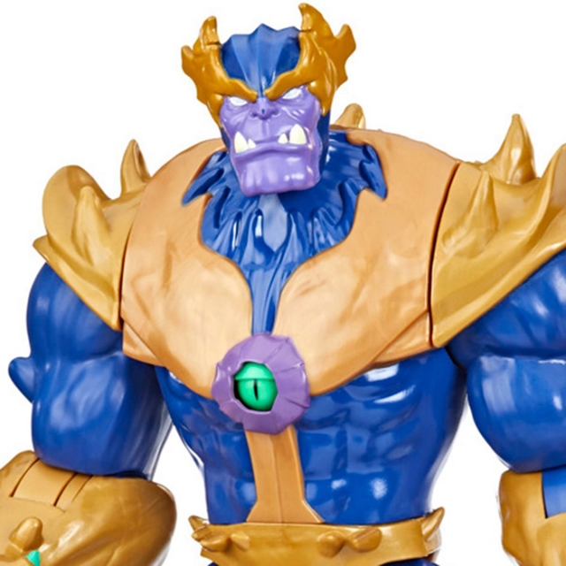 Monster Punch Thanos 9-Inch Scale | Mech Strike: Monster Hunters | Marvel Avengers