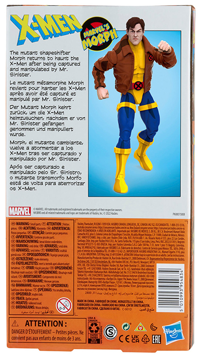 Marvelâ€™s Morph 6-Inch Scale | X-Men: The Animated Series | Marvel Legends