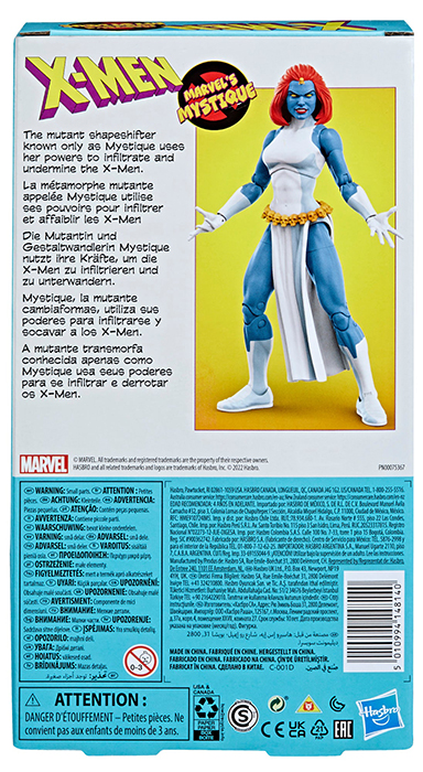 Marvelâ€™s Mystique 6-Inch Scale | X-Men: The Animated Series | Marvel Legends