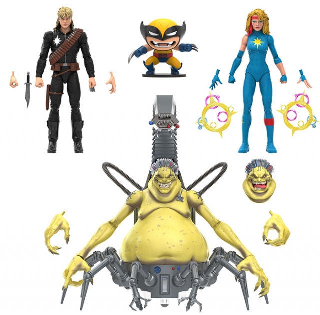 Mojoworld 6-inch Scale 4-Pack | X-Men | Marvel Legends