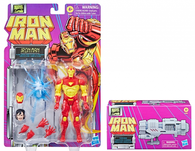 Iron Man Deluxe 6-Inch Scale | Marvel Legends Retro Collection | Marvel Comics