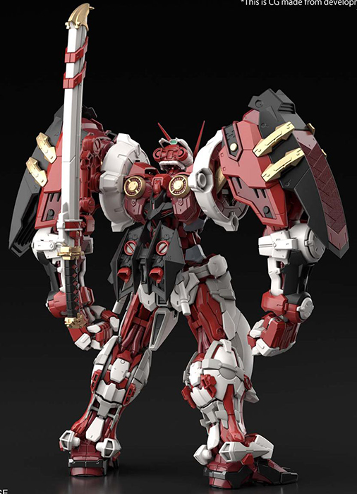 Gundam Astray Red Frame Powered Red Hi-Resolution Model Kit 1/100 Scale | Mobile Suit Gundam SEED Astray | Bandai Spirits