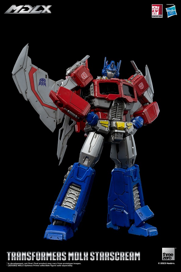Starscream MDLX Scale Collectible Figure | Transformers | Threezero