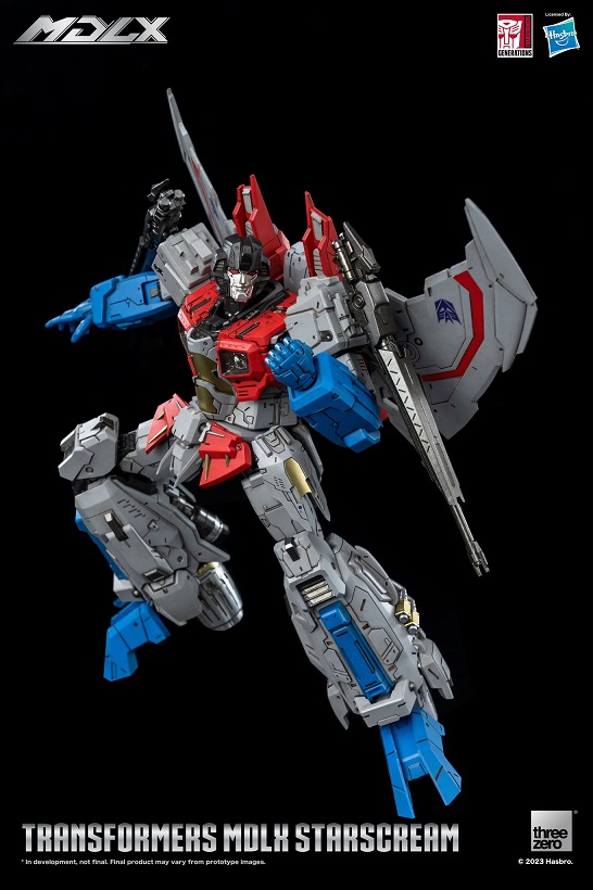 Starscream MDLX Scale Collectible Figure | Transformers | Threezero