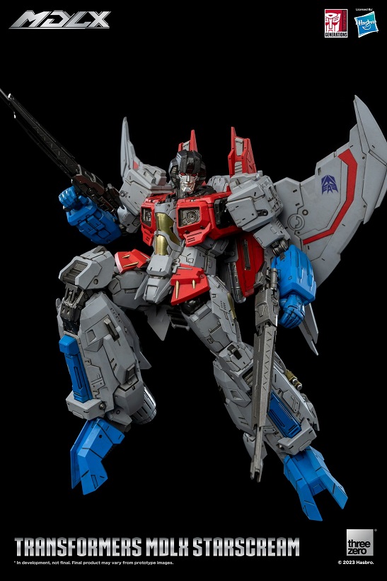 Starscream MDLX Scale Collectible Figure | Transformers | Threezero