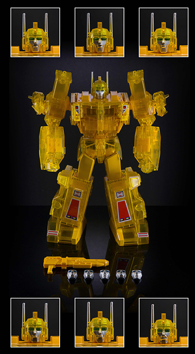 MX-22C Commander Stack Clear Limited Version | X-Transbots