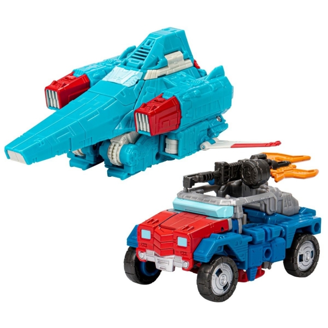 Senator Shockwave and Data Clerk Orion Pax Legacy Voyager Class | Transformers Generations Legacy