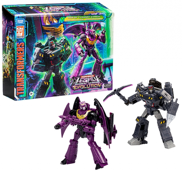 Miner Megatron and Senator Ratbat Legacy Voyager Class | Transformers Generations Legacy