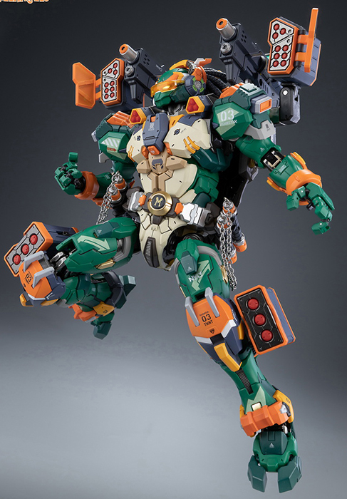 HB0014 Michelangelo | Heat Boys TMNT Mecha Figure | TFSource