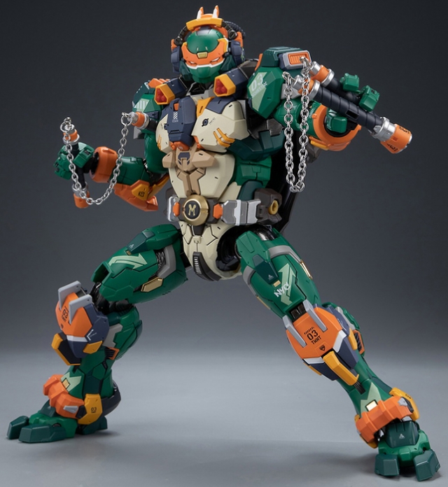 HB0014 Michelangelo | Heat Boys TMNT Mecha Figure | TFSource