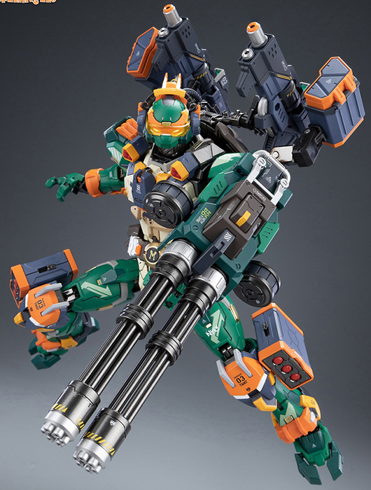 HB0014 Michelangelo | Heat Boys TMNT Mecha Figure | TFSource