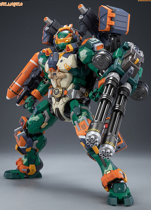 HB0014 Michelangelo | Heat Boys TMNT Mecha Figure | TFSource