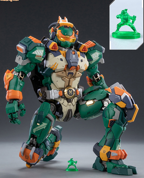 HB0014 Michelangelo | Heat Boys TMNT Mecha Figure | TFSource