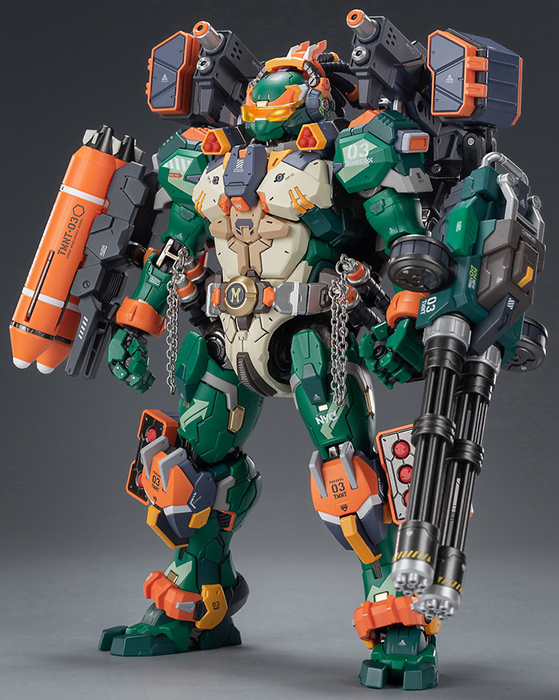 HB0014 Michelangelo | Heat Boys TMNT Mecha Figure | TFSource