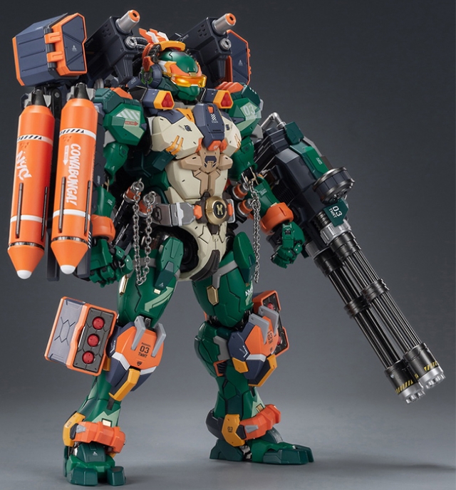 HB0014 Michelangelo | Heat Boys TMNT Mecha Figure | TFSource