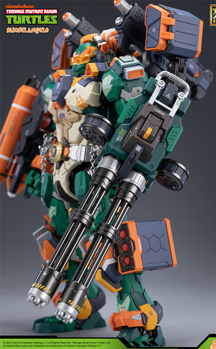 HB0014 Michelangelo | Heat Boys TMNT Mecha Figure | TFSource