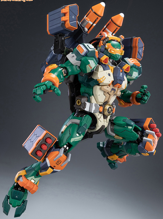HB0014 Michelangelo | Heat Boys TMNT Mecha Figure | TFSource
