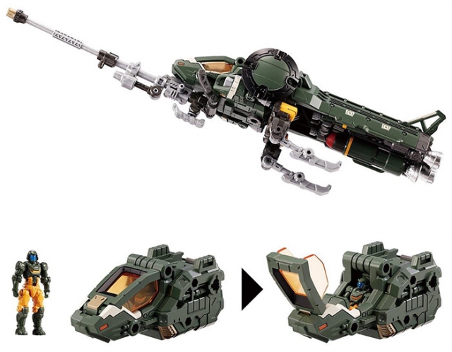 TM-16 Tactical Mover Hawk Modular Mode Cosmo Marines Version | Diaclone Reboot