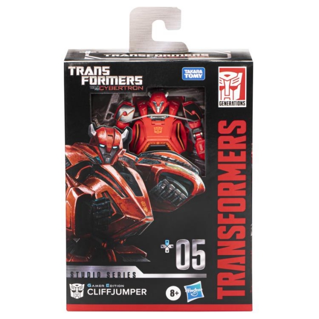 Deluxe Class 05 Cliffjumper Gamer Edition | Transformers Generations War for Cybertron