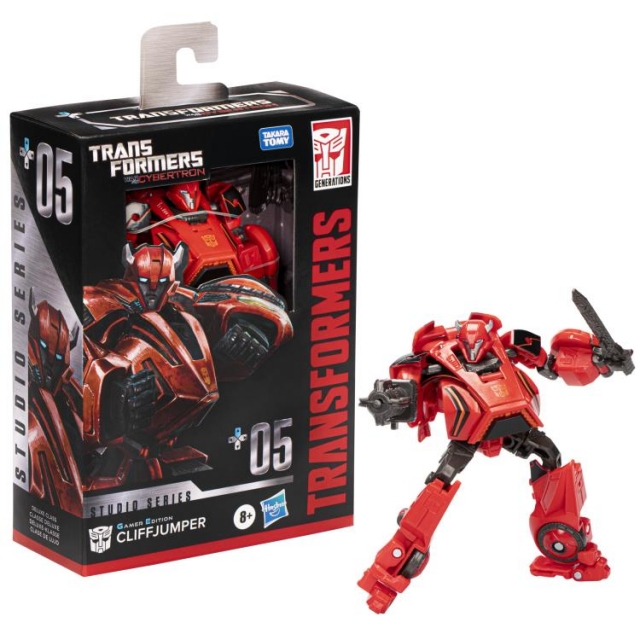 Deluxe Class 05 Cliffjumper Gamer Edition | Transformers Generations War for Cybertron