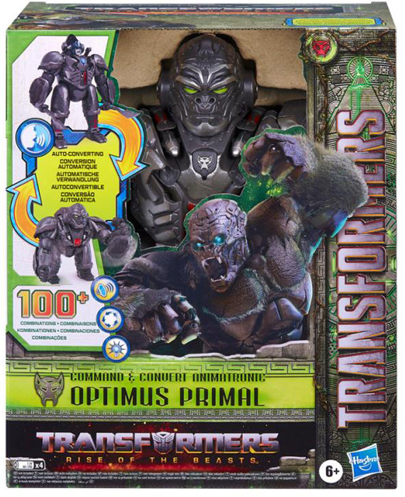 Command and Convert Animatronic Optimus Primal | Transformers: Rise Of The Beasts