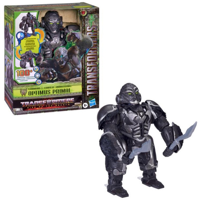 Command and Convert Animatronic Optimus Primal | Transformers: Rise Of The Beasts