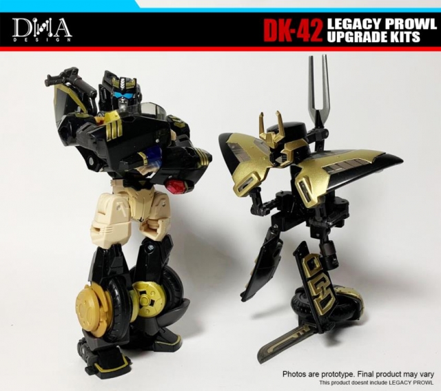 DK-42 Upgrade Kit for Transformers: Legacy Evolution Deluxe Prowl | Dna Design | Upgrade Kit