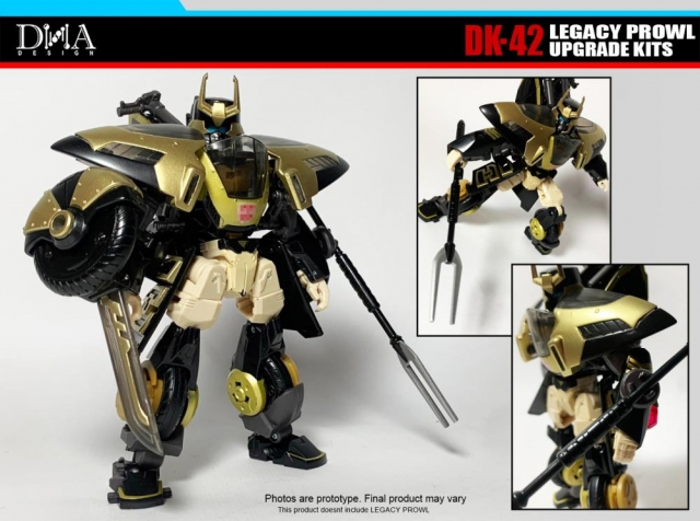 DK-42 Upgrade Kit for Transformers: Legacy Evolution Deluxe Prowl | Dna Design | Upgrade Kit