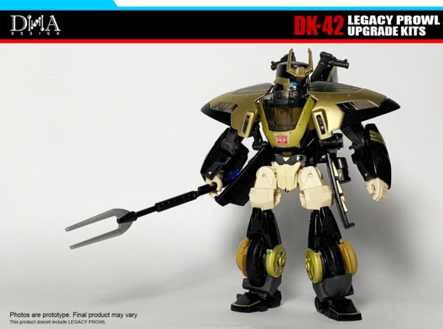 DK-42 Upgrade Kit for Transformers: Legacy Evolution Deluxe Prowl | Dna Design | Upgrade Kit