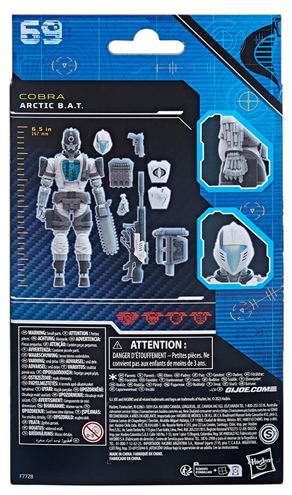 Arctic B.A.T. 6-Inch Scale | G.I. Joe Classified Series