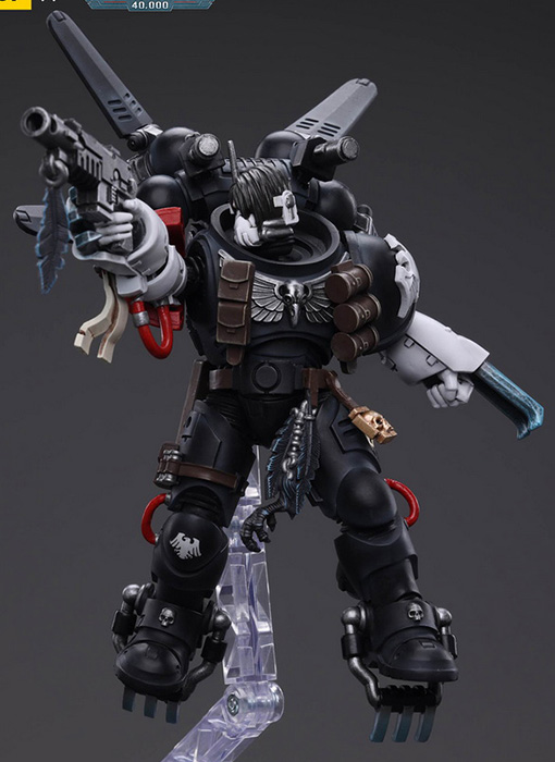Raven Guard Chapter Master Kayvaan Shrike 1/18 Scale | Warhammer 40K | Joy Toy