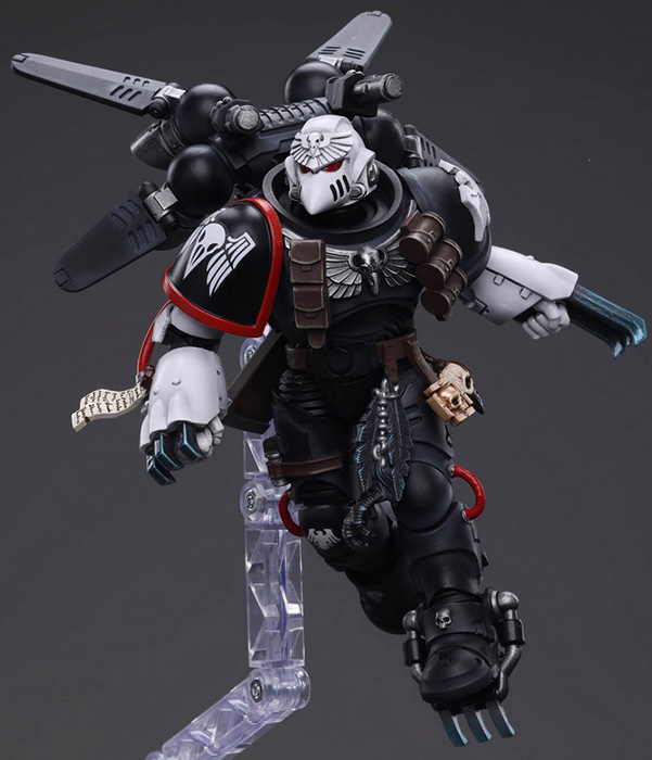 Raven Guard Chapter Master Kayvaan Shrike 1/18 Scale | Warhammer 40K | Joy Toy