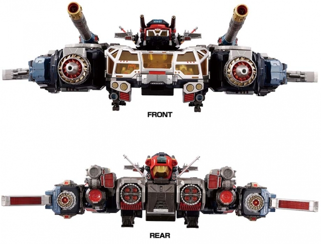 DA-100 Robot Base Aerial Mobile Fortress Cloud Across | Diaclone Reboot