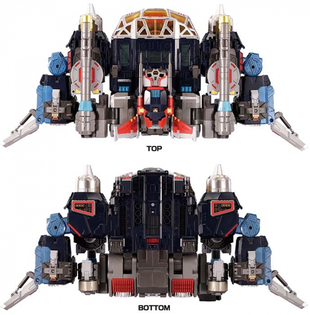 DA-100 Robot Base Aerial Mobile Fortress Cloud Across | Diaclone Reboot