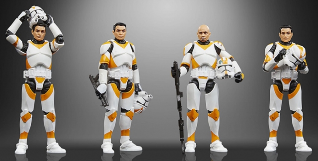 Phase II Clone Trooper 212th 4 Pack | Star Wars: The Clone Wars | Star Wars The Vintage Collection