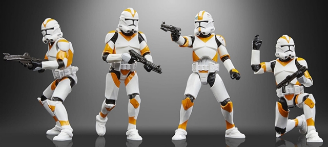 Phase II Clone Trooper 212th 4 Pack | Star Wars: The Clone Wars | Star Wars The Vintage Collection